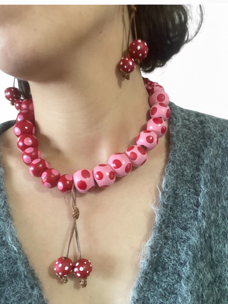 Cherry blossom choker