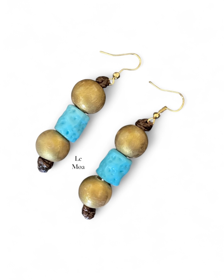 Van gogh sunflower no1 earring