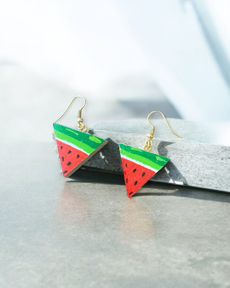 Watermelon earring