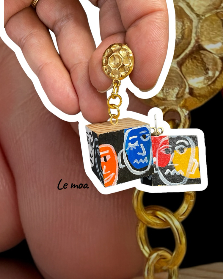 Picasso Color Souls Earring