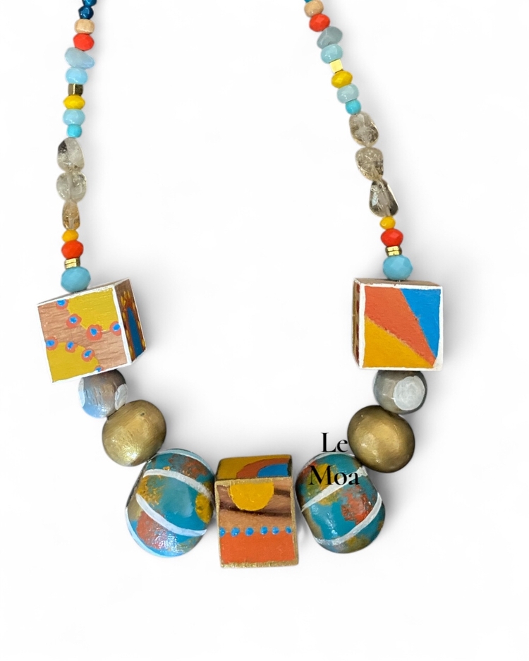 Van gogh sunflower no777 Choker