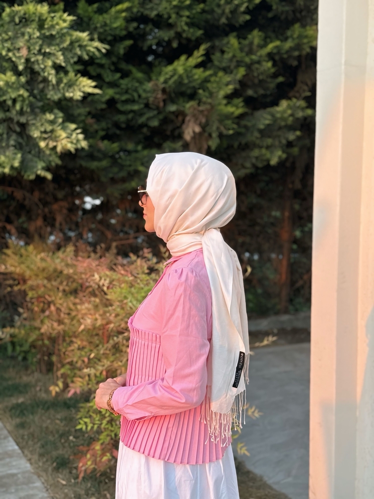 Pembe Pile Gömlek