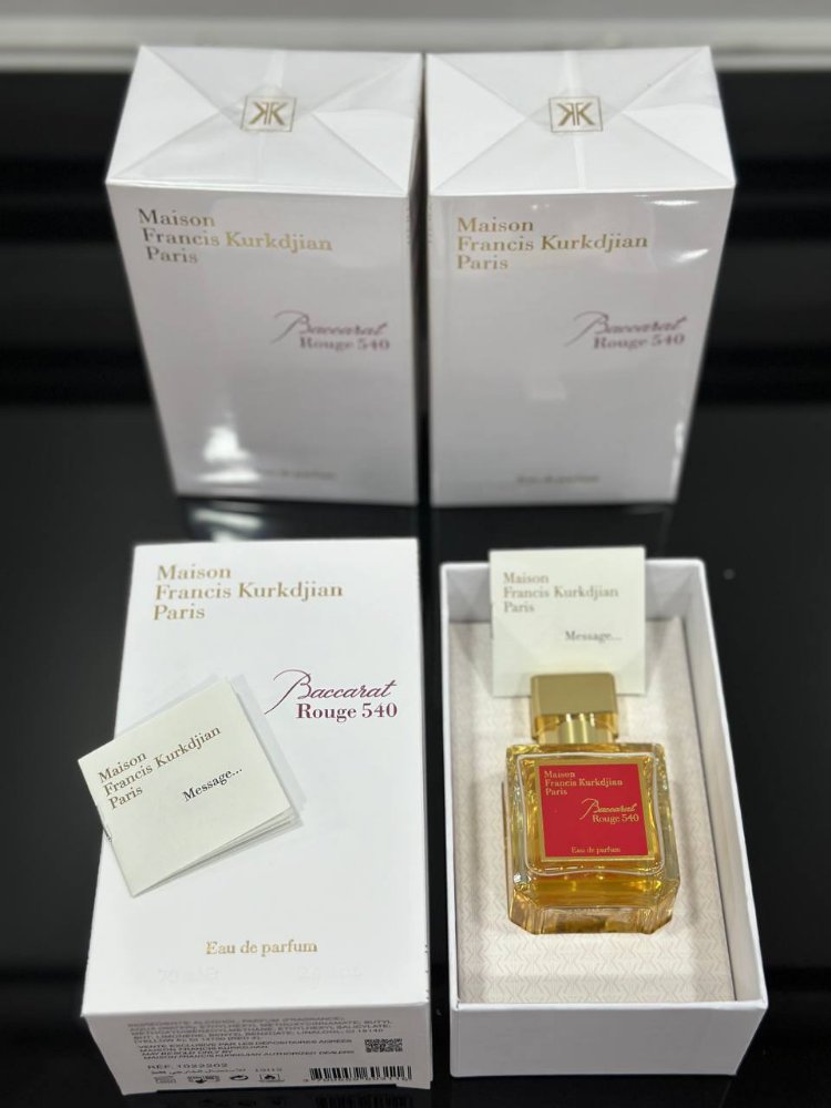 Maison Francis Kurkdjian Paris 
Baccarat Rouge 540 ❤️