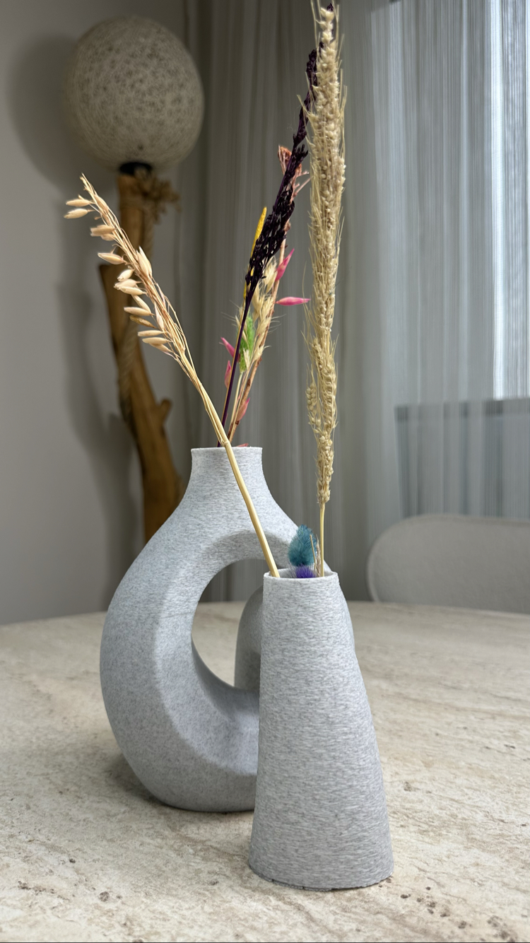 Modern Minimalist Dekoratif Vazo Seti