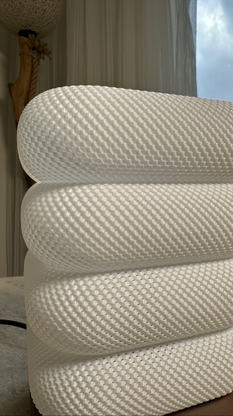 Modern Tasarım LED Masa Lambası | 3D Baskı Dekor Aydınlatma