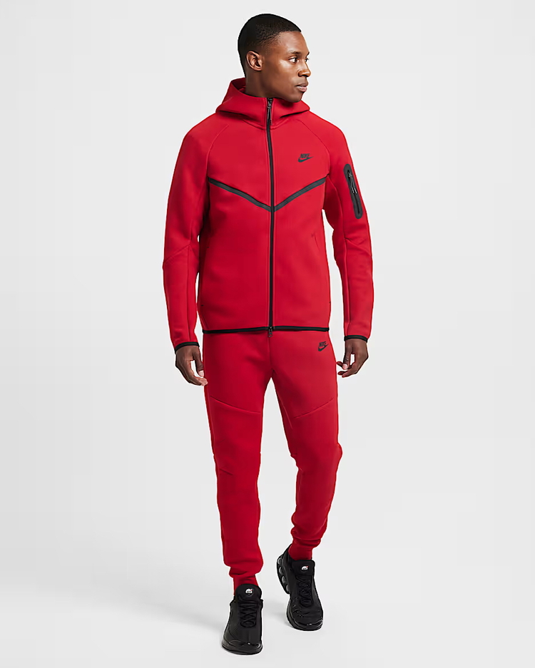 Kırmızı Tech Fleece Eşofman Takımı