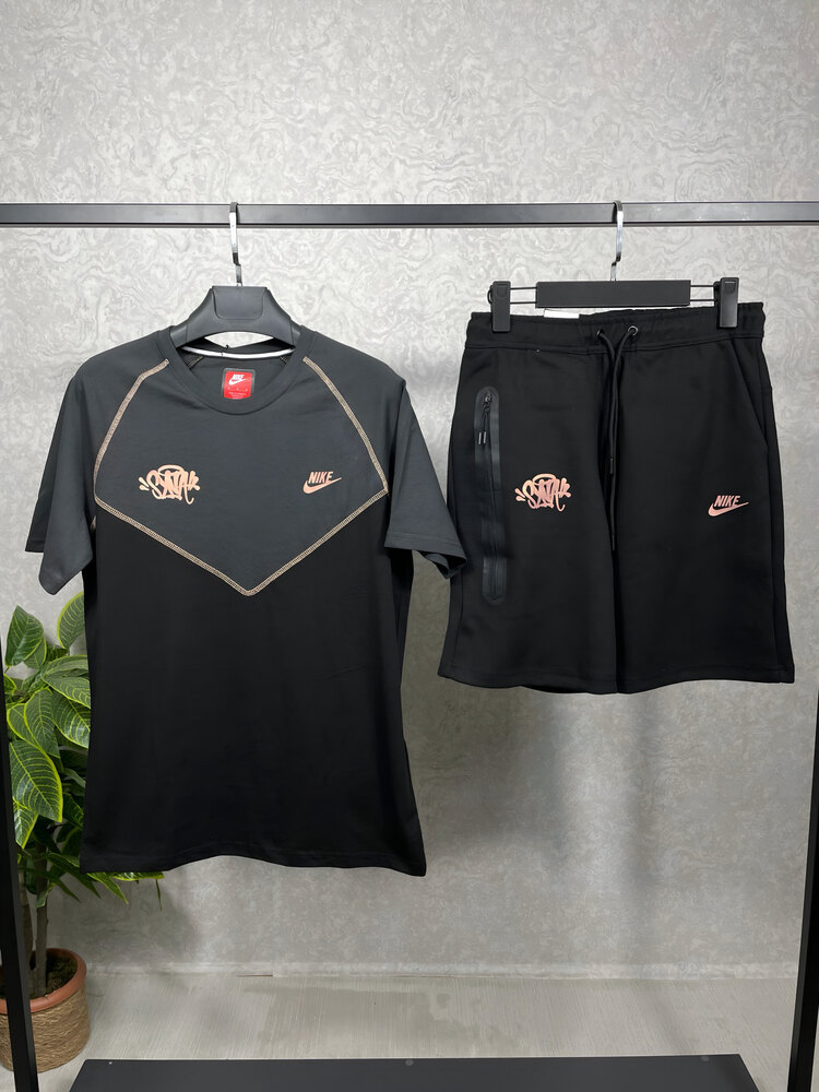 Syna X Tech Fleece Şort T-Shirt Takım