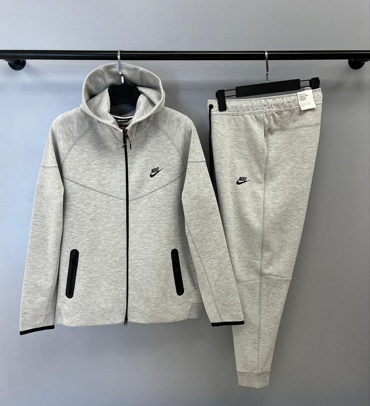 Windrunner Tech Fleece Gri Eşofman Takımı