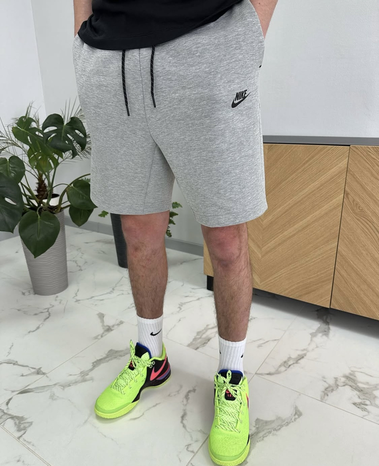 Tech Fleece Şort Gri