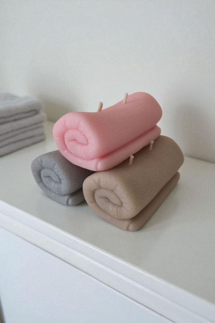 havlu soy wax mum