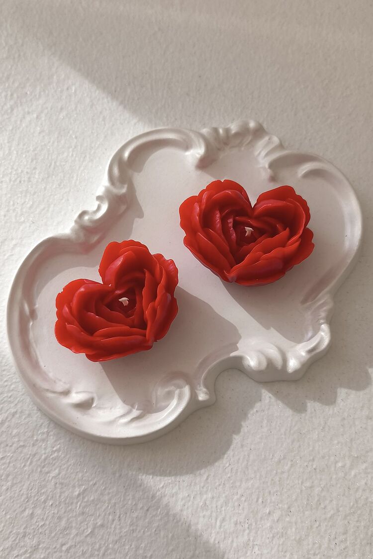 heart rose