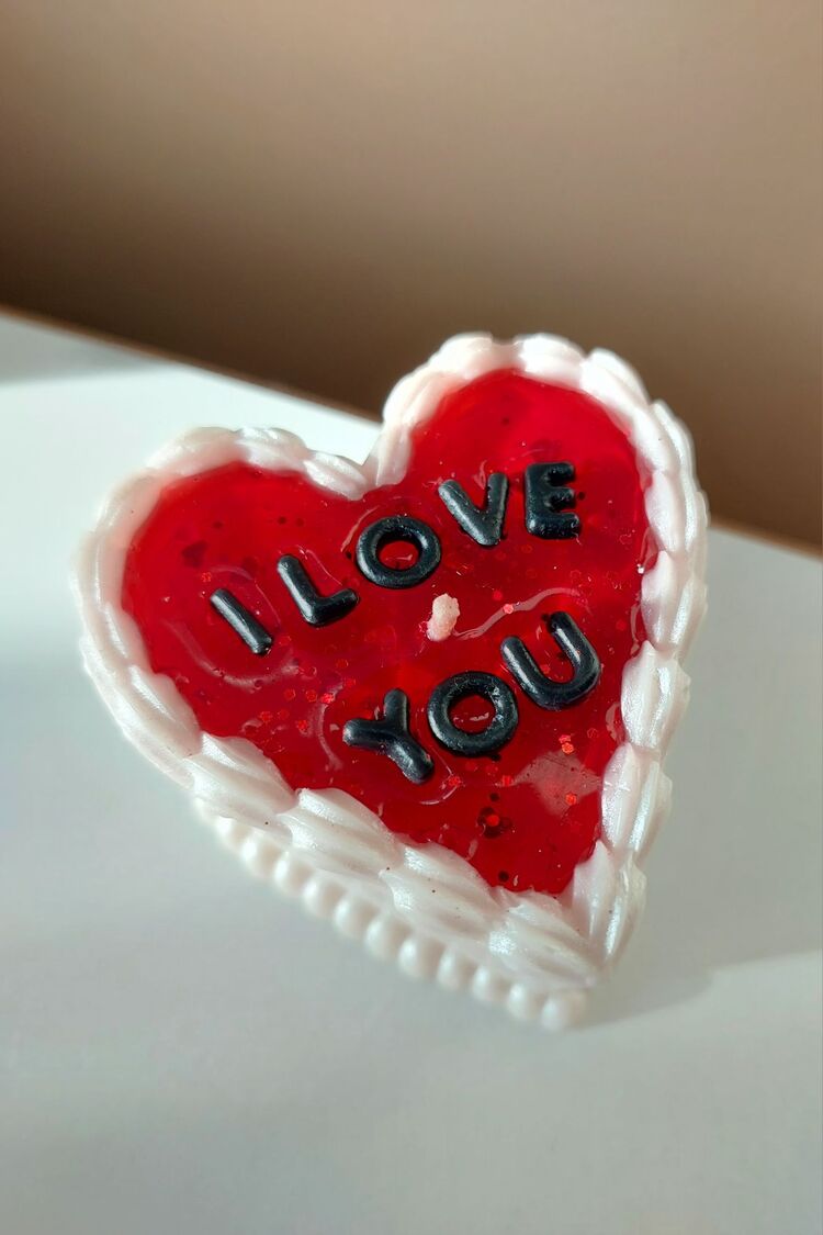 heart cake
