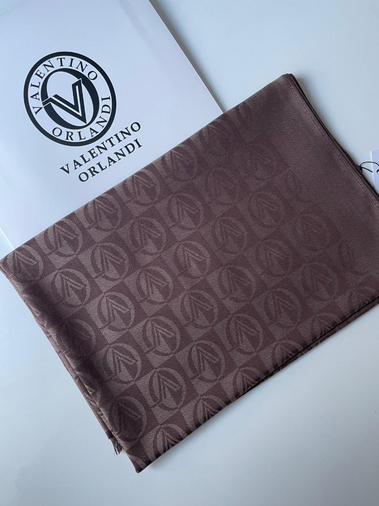 Valentino Orlandi Lana Dama Desen Şal