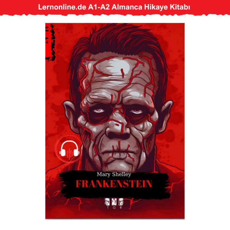 Lernonline.de A1-A2 Almanca Hikaye Kitabı - Frankenstein