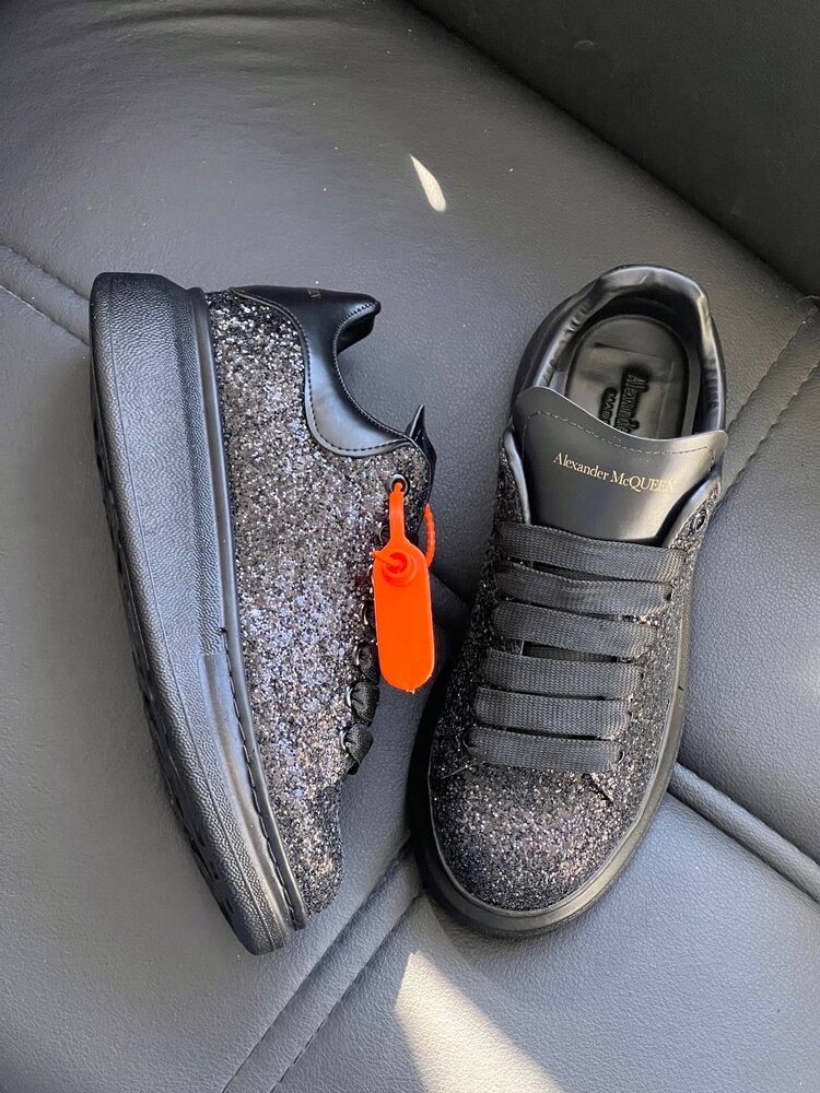 Alexander Mcqueen Siyah Spor Ayakkabı