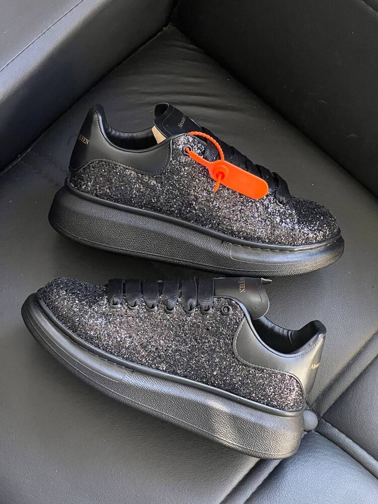Alexander Mcqueen Siyah Spor Ayakkabı