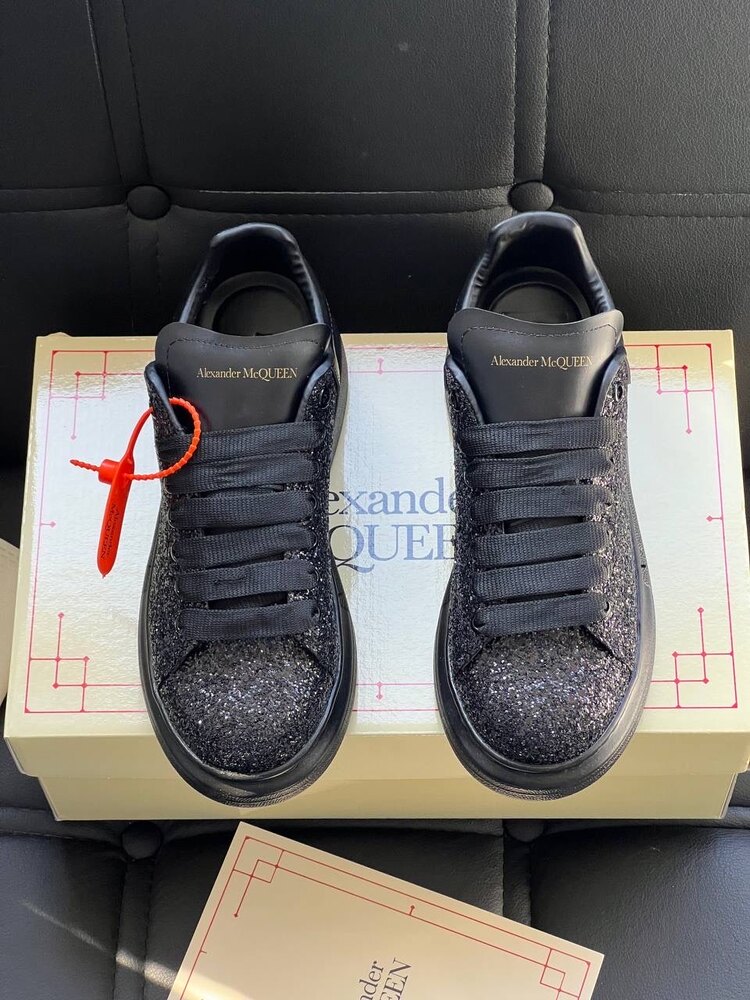 Alexander Mcqueen Siyah Spor Ayakkabı