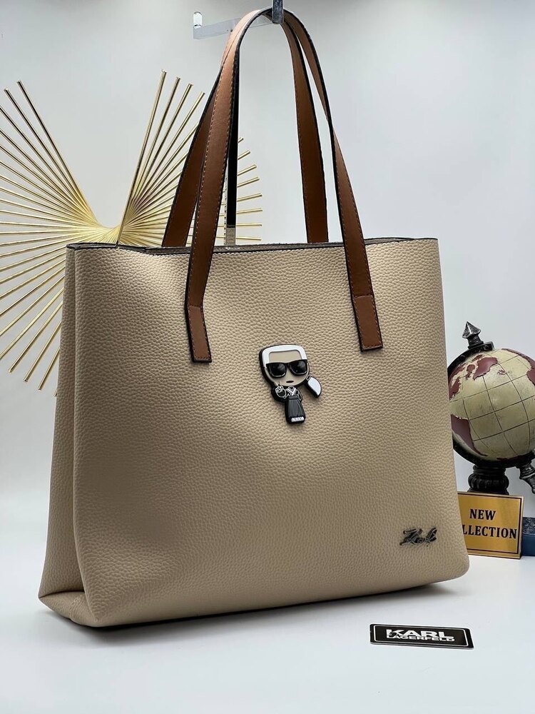 Karl Lagerfeld Yavrulu Tote Çanta (4 Renk)