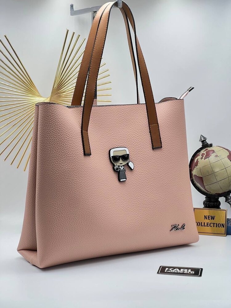 Karl Lagerfeld Yavrulu Tote Çanta (4 Renk)