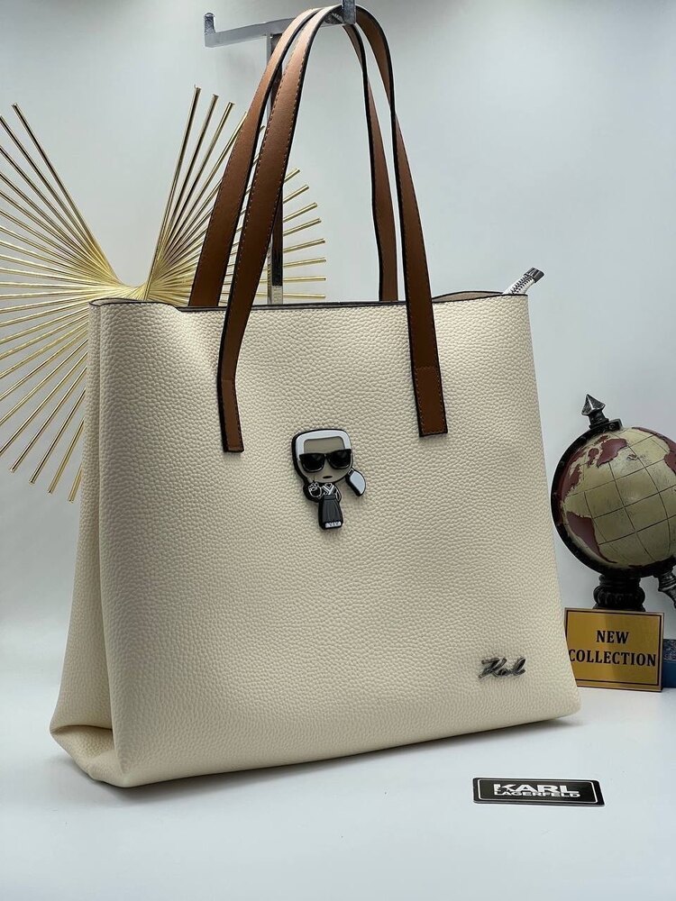Karl Lagerfeld Yavrulu Tote Çanta (4 Renk)