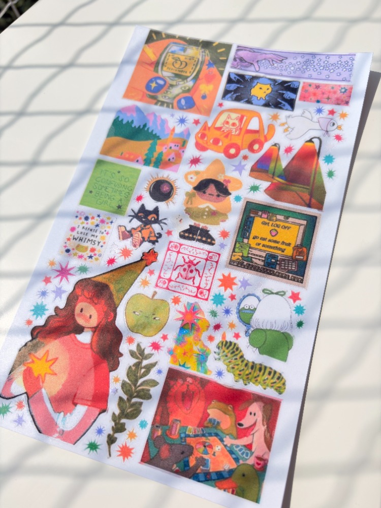Estetik Sticker Seti
