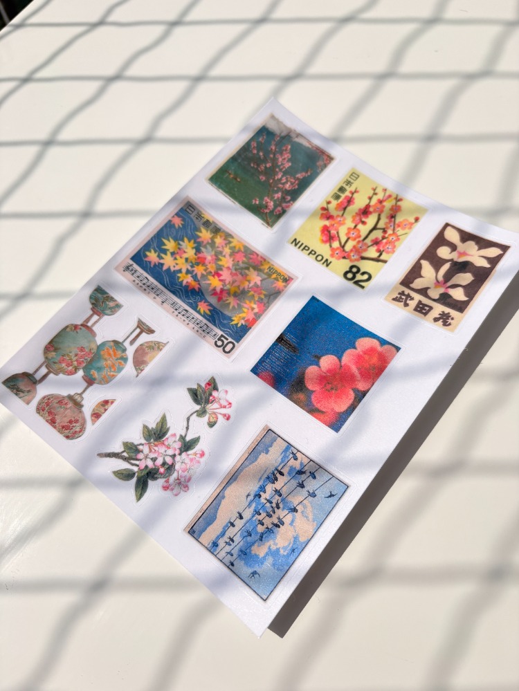Japon Estetik Sticker Seti