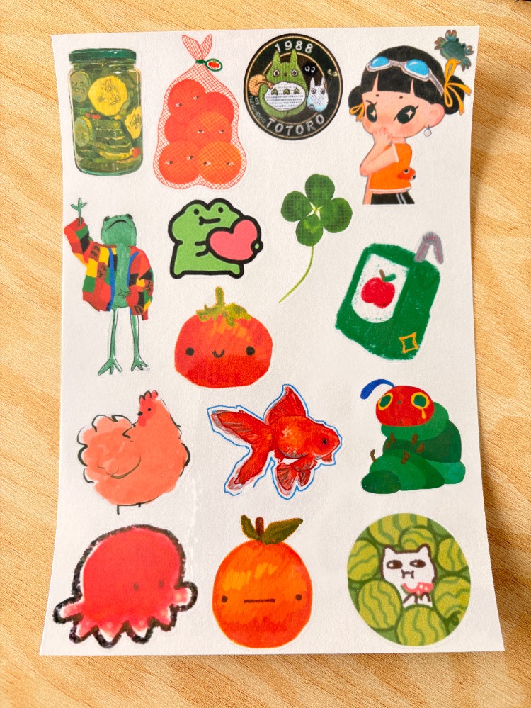 Estetik Sticker Seti