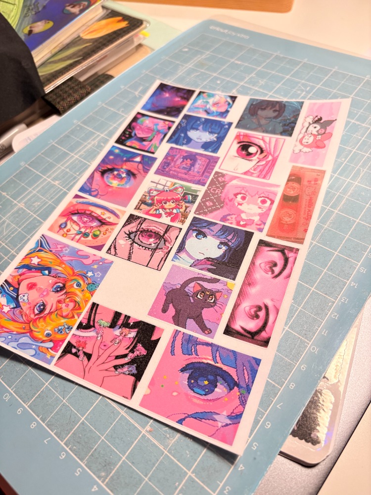 Anime Estetik Sticker Seti