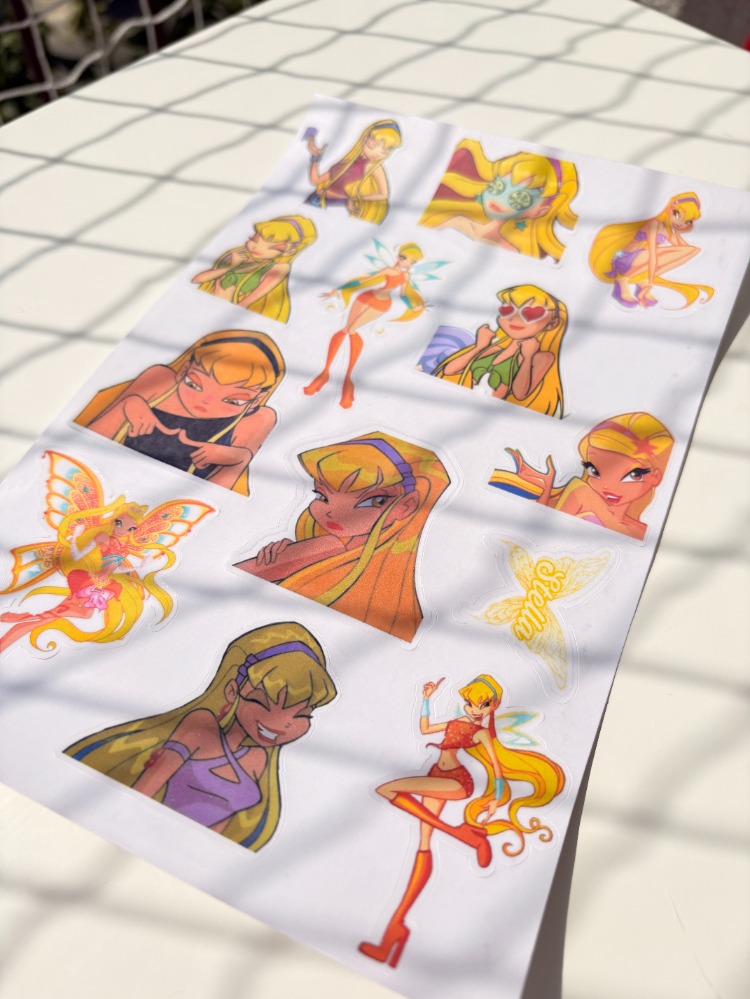 Peri Kızı Sticker Seti