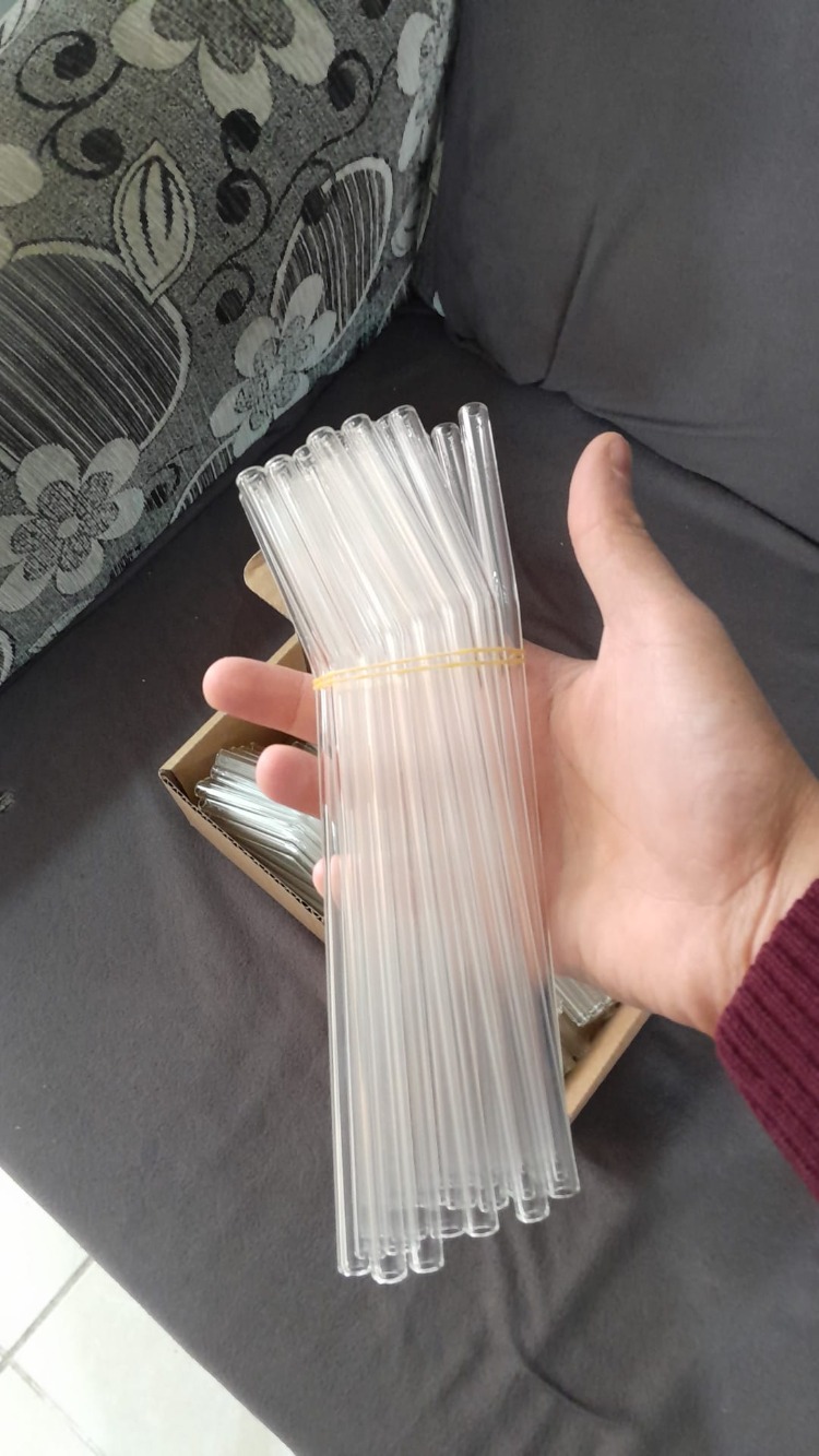 8 mm Cam Pipet Eğimli (10 adet)