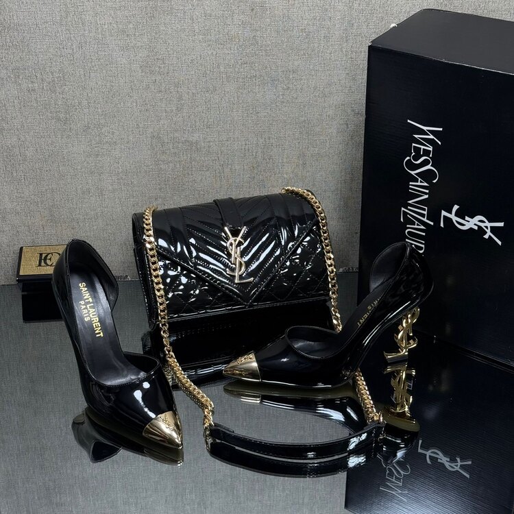 YSL ÇANTA AYAKKABI KOMBİN