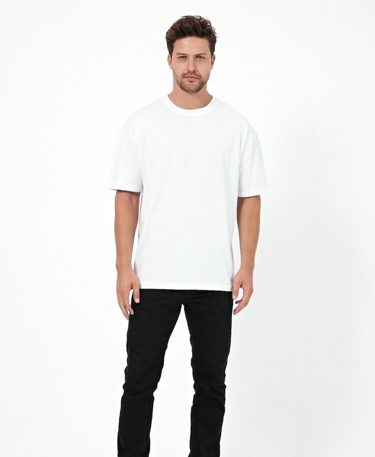 Premium kalite Oversize basic Tshirt 