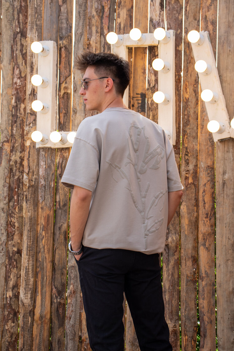 Premium kalite oversize baskılı tshirt 