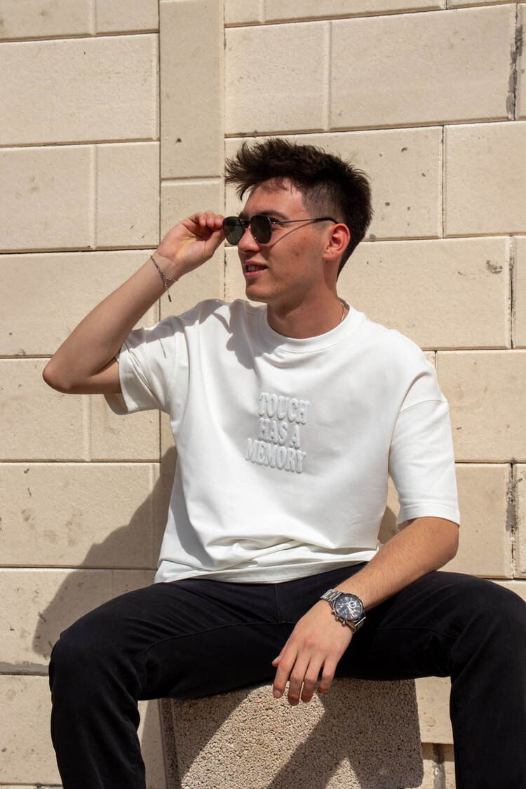 Premium kalite baskılı unisex tshirt 