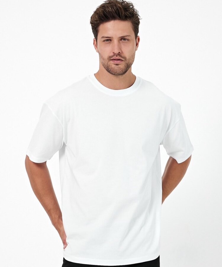 Premium kalite Oversize basic Tshirt 