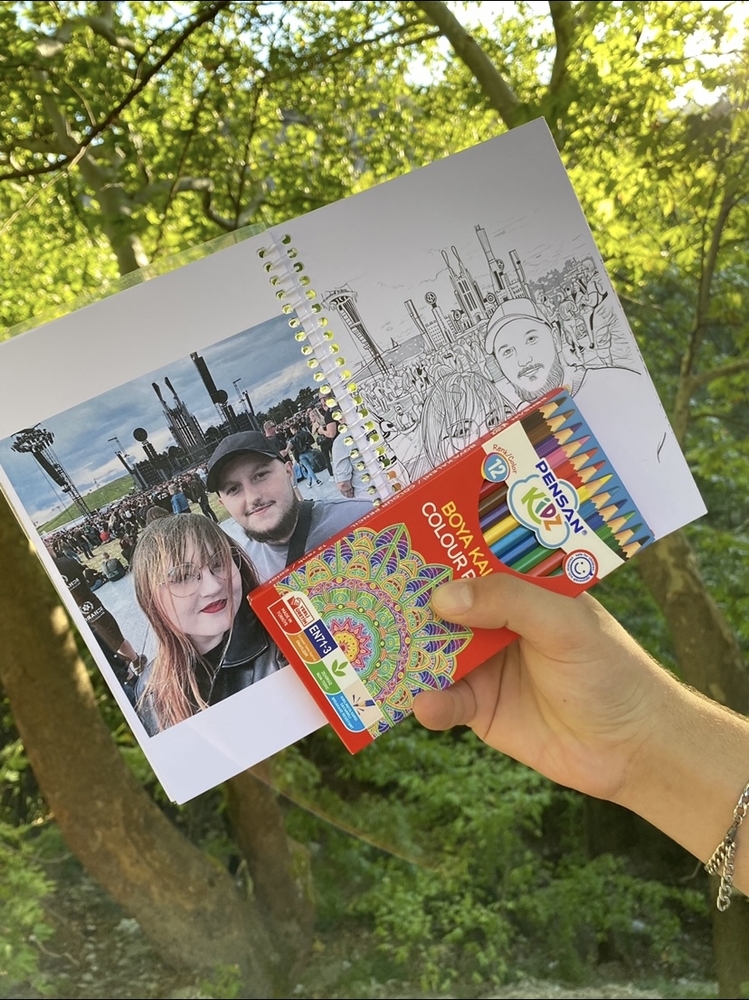 Kişiye Özel Boyama Kitabi