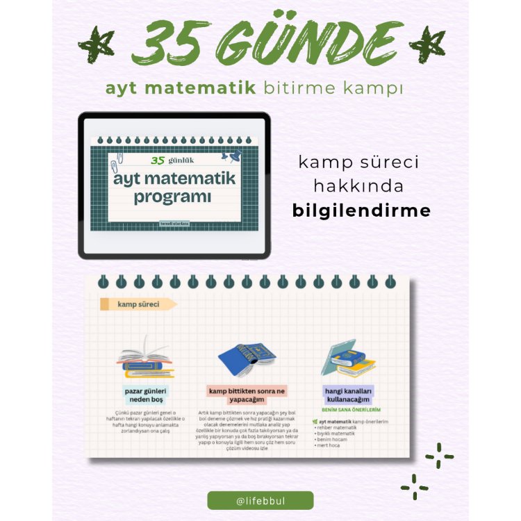 AYT MATEMATİK KAMPI