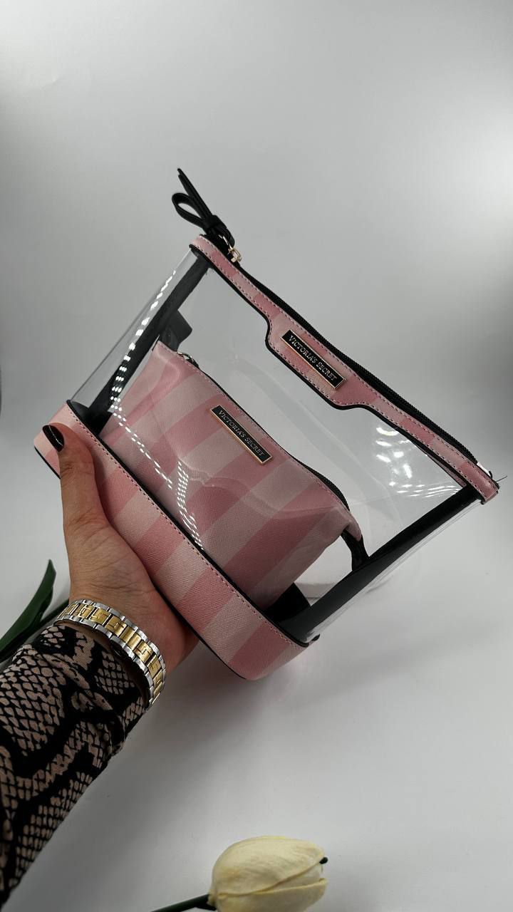 Victorias Secret ikili Makyaj Çantası