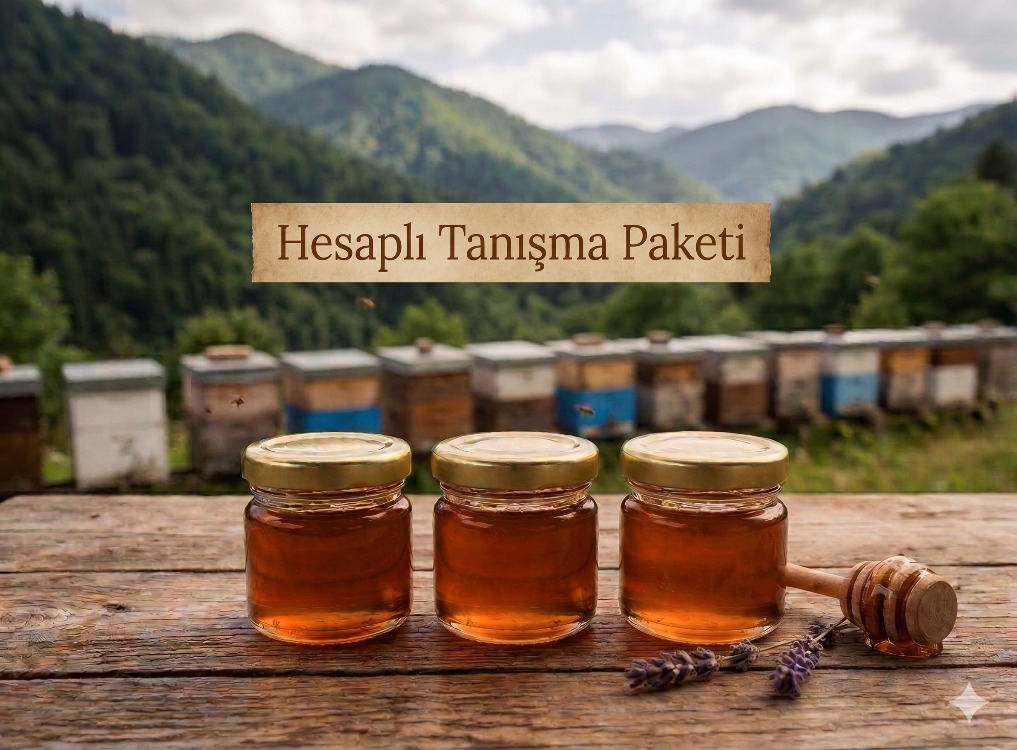 Likya Ham Bal 3'lü Tanışma Paketi (Kekik, Çam, Ihlamur - 3x30 gr)