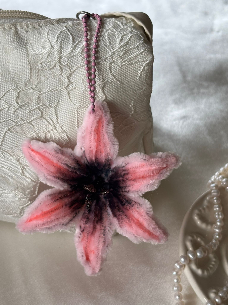 Lilyum Çanta Charmı Sakura