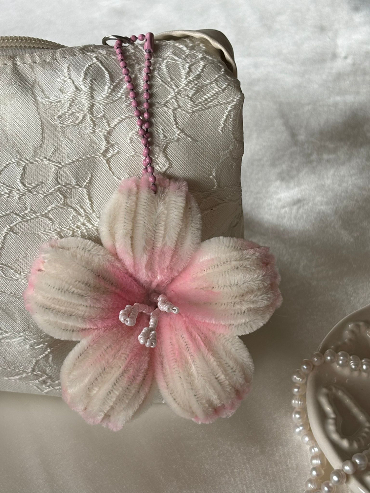 Hibiscus Çanta Charmı Pembe