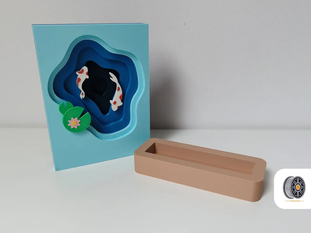 Koi Balıkları Diorama