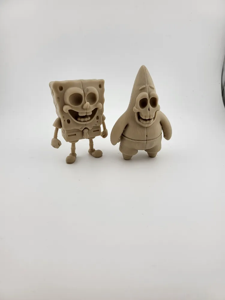 Kuru kafa Sünger Bob ve Patrick