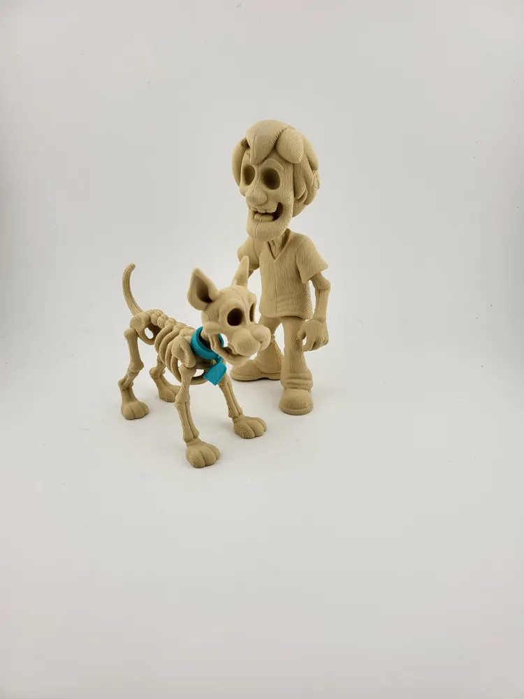 Scooby-Doo and Shaggy Kuru Kafa