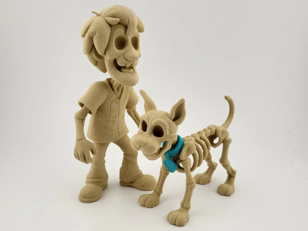 Scooby-Doo and Shaggy Kuru Kafa