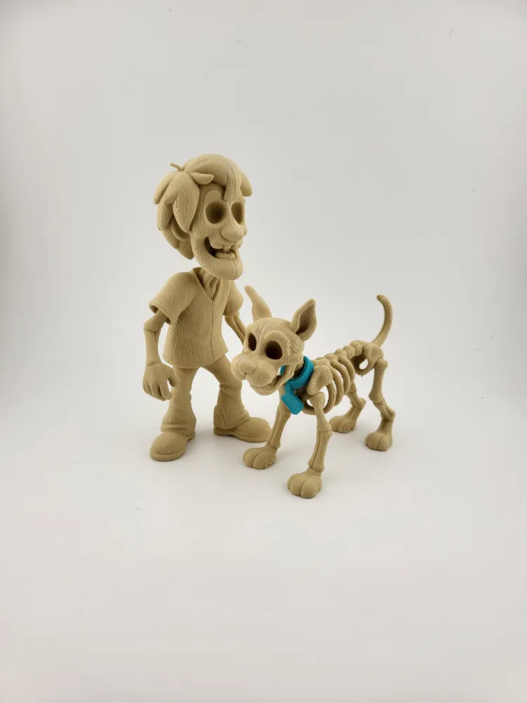 Scooby-Doo and Shaggy Kuru Kafa