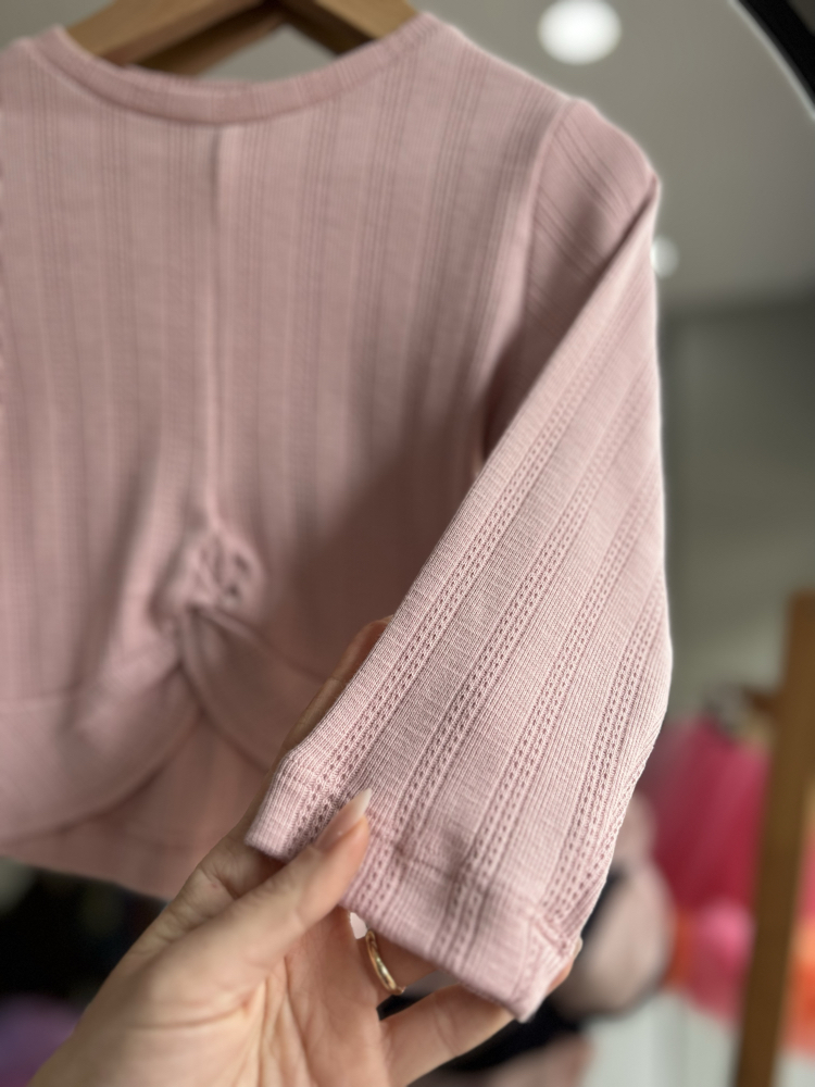 Örme kumaş crop