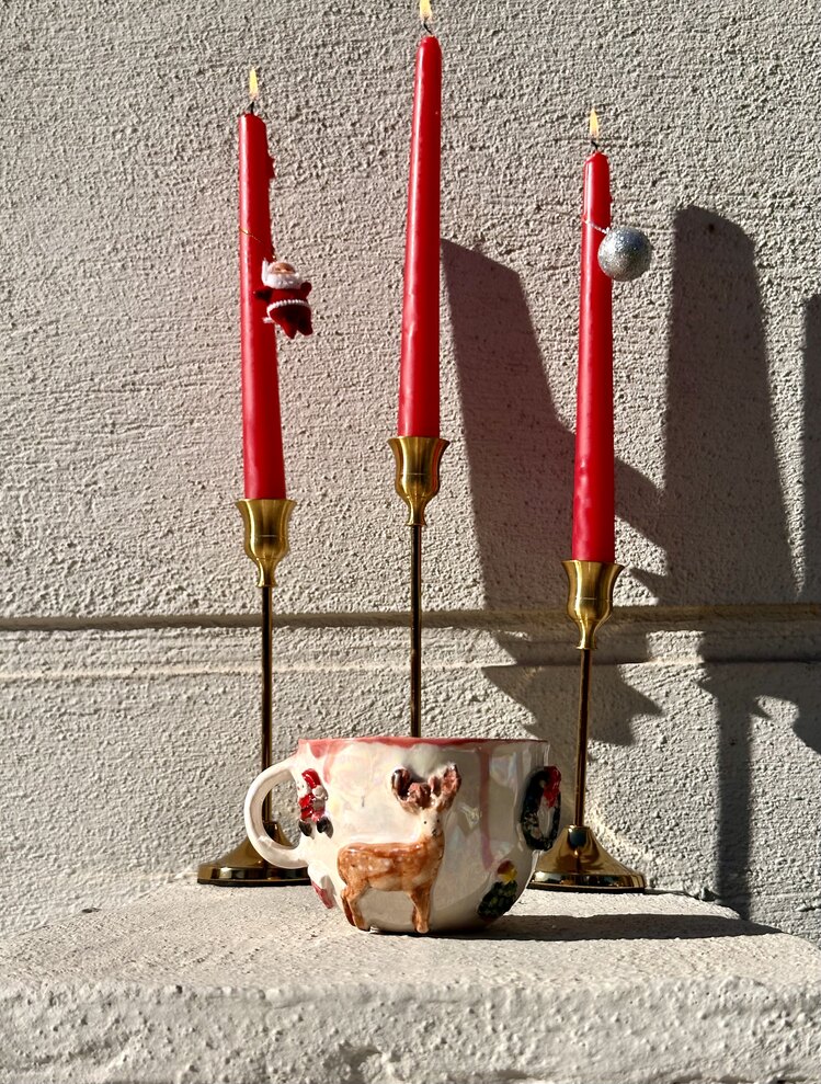 deer santa