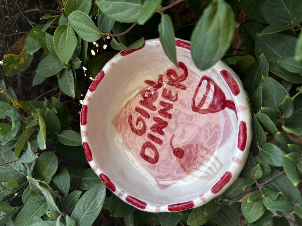 girl dinner bowl