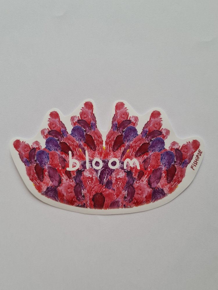 bloom sticker